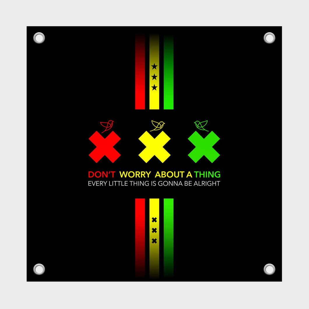 Ajax - Bob Marley Tuinposter
