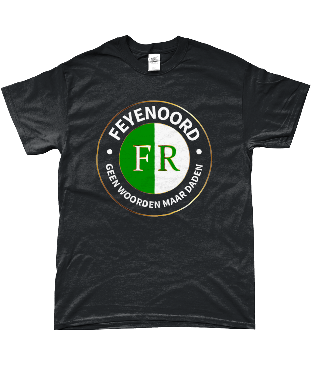 Feyenoord T Shirt Kleding Geen Woorden Maar Daden 2 Soccer Art 