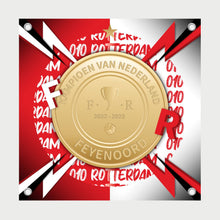 Afbeelding in Gallery-weergave laden, Feyenoord - Landskampioen 1 Tuinposter