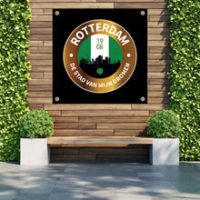 Afbeelding in Gallery-weergave laden, Feyenoord - Rotterdam Skyline Tuinposter