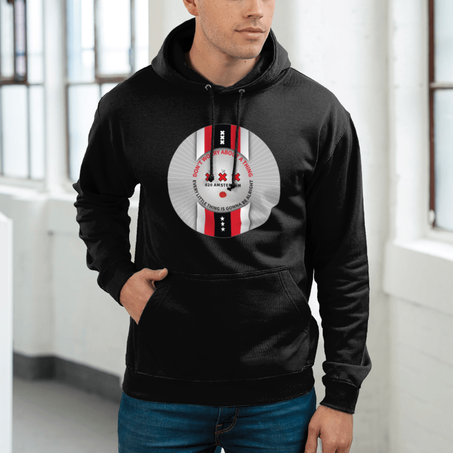 Ajax Hoodie / Trui / Kleding - Bob Marley 3 | Soccer Art