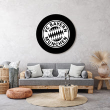 Afbeelding in Gallery-weergave laden, Bayern München - Logo Zwart-Wit