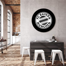 Afbeelding in Gallery-weergave laden, Bayern München - Logo Zwart-Wit