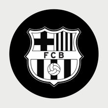 Afbeelding in Gallery-weergave laden, FC Barcelona - Logo Zwart-Wit