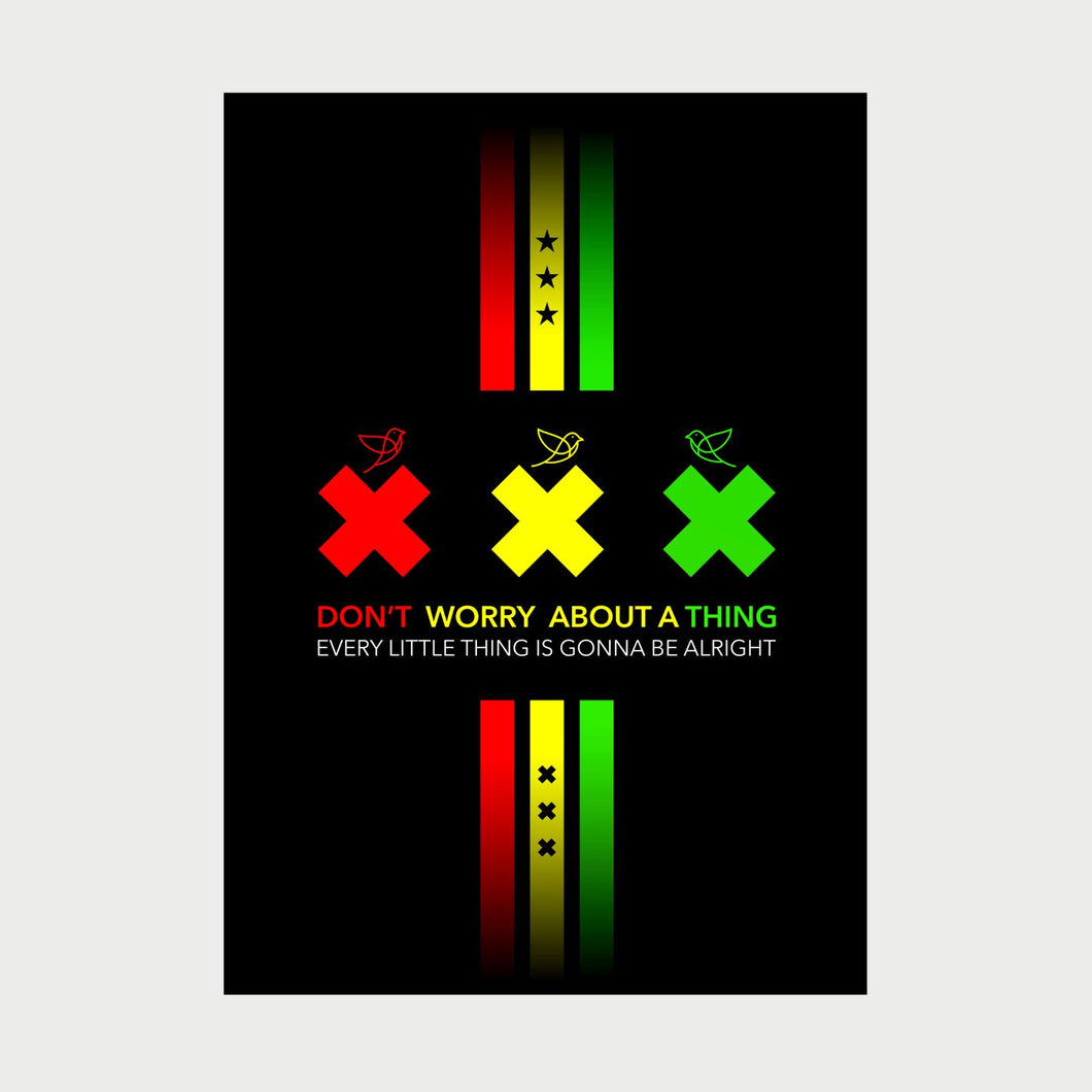 Ajax - Bob Marley Poster