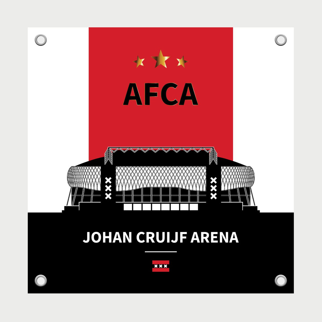 Ajax - Johan Cruijff Arena Tuinposter