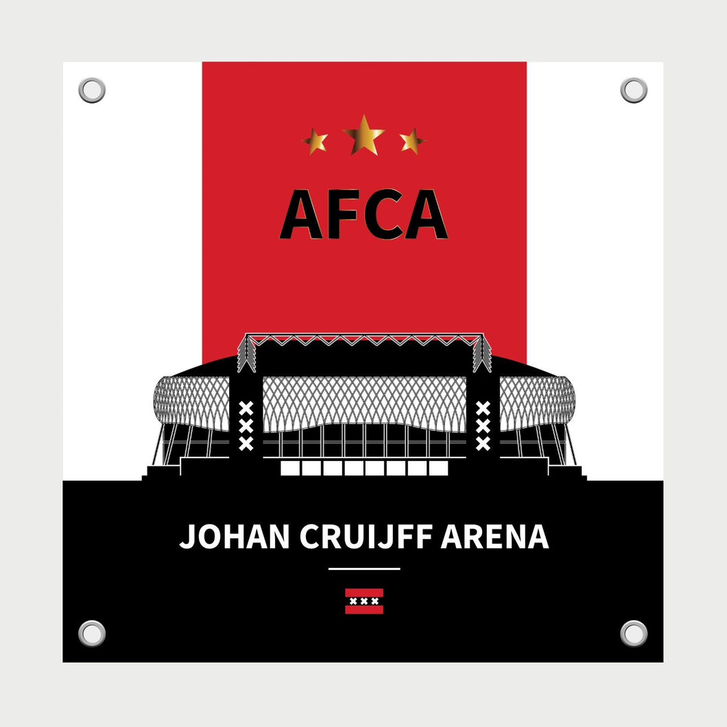 Ajax - Johan Cruijff Arena Tuinposter