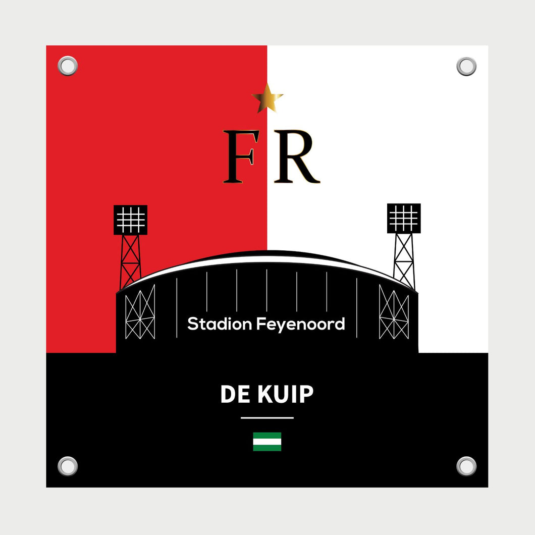 Feyenoord - De Kuip Tuinposter
