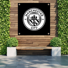 Afbeelding in Gallery-weergave laden, Manchester City - Logo Tuinposter
