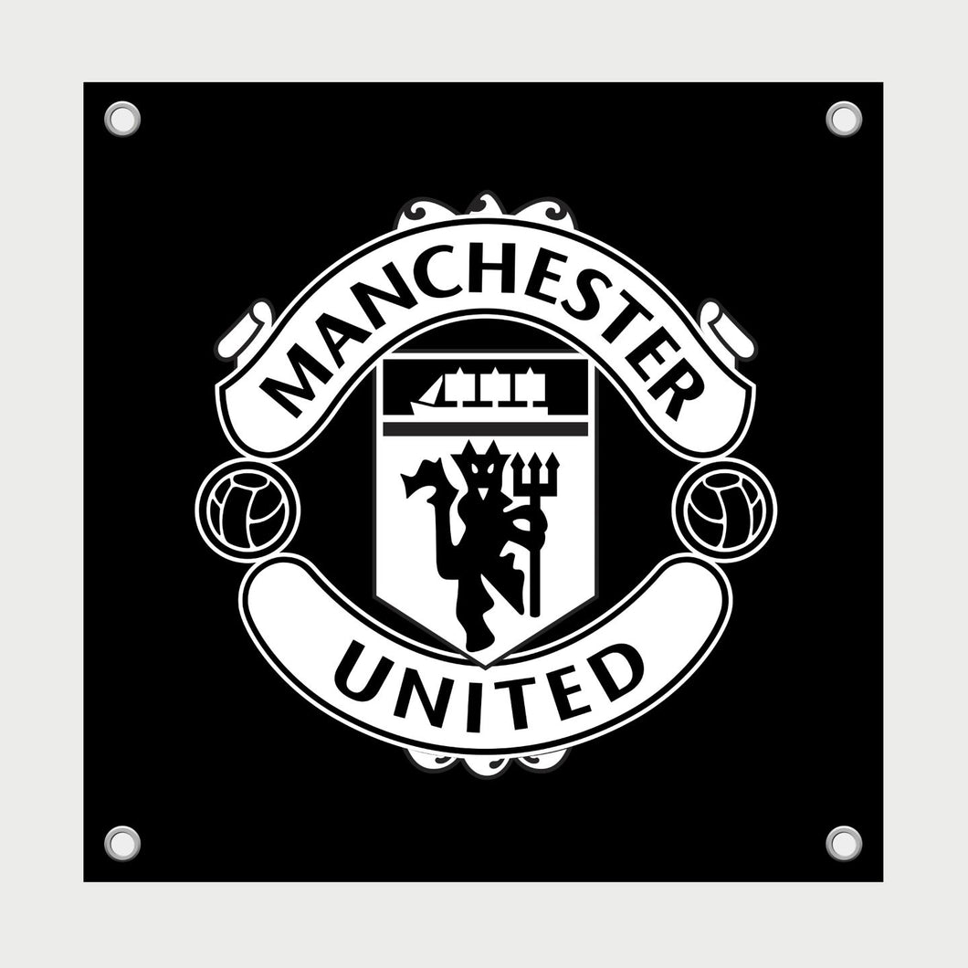 Manchester United - Logo Tuinposter