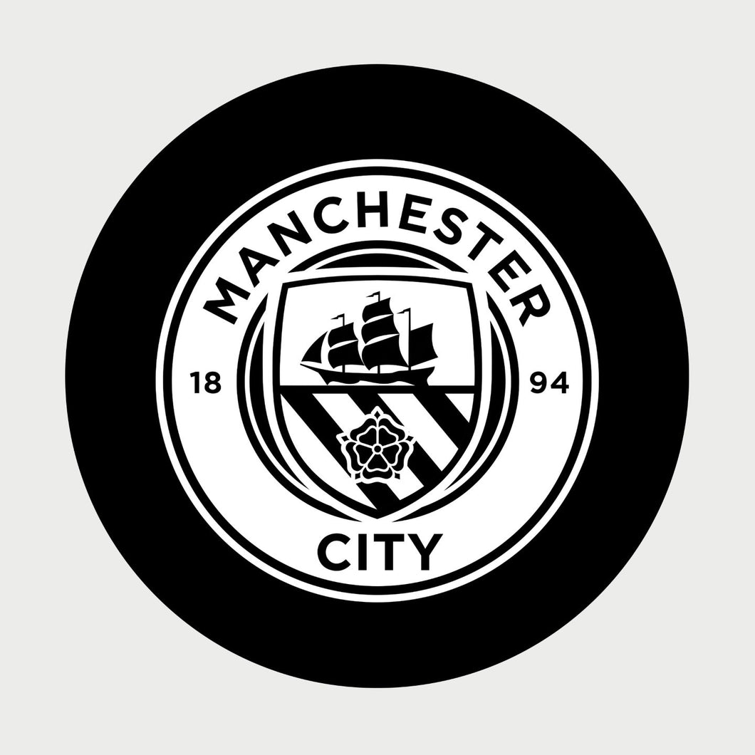 Manchester City - Logo Zwart-Wit